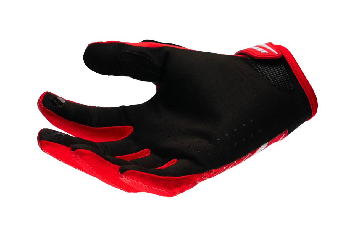 Guantes para moto - HAYES de UFOplast™ • ROJO