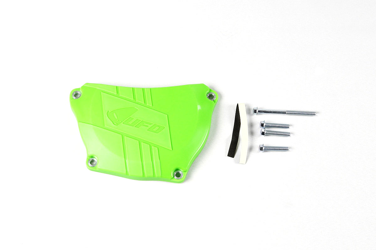 Protector de clutch UFOplast™ • KAWASAKI KXF 250 2009-2021 • VERDE