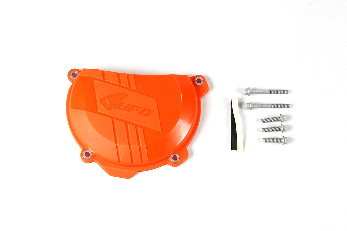 Protector de clutch UFOplast™ • KTM SXF y EXC 2011-2015 • NARANJA