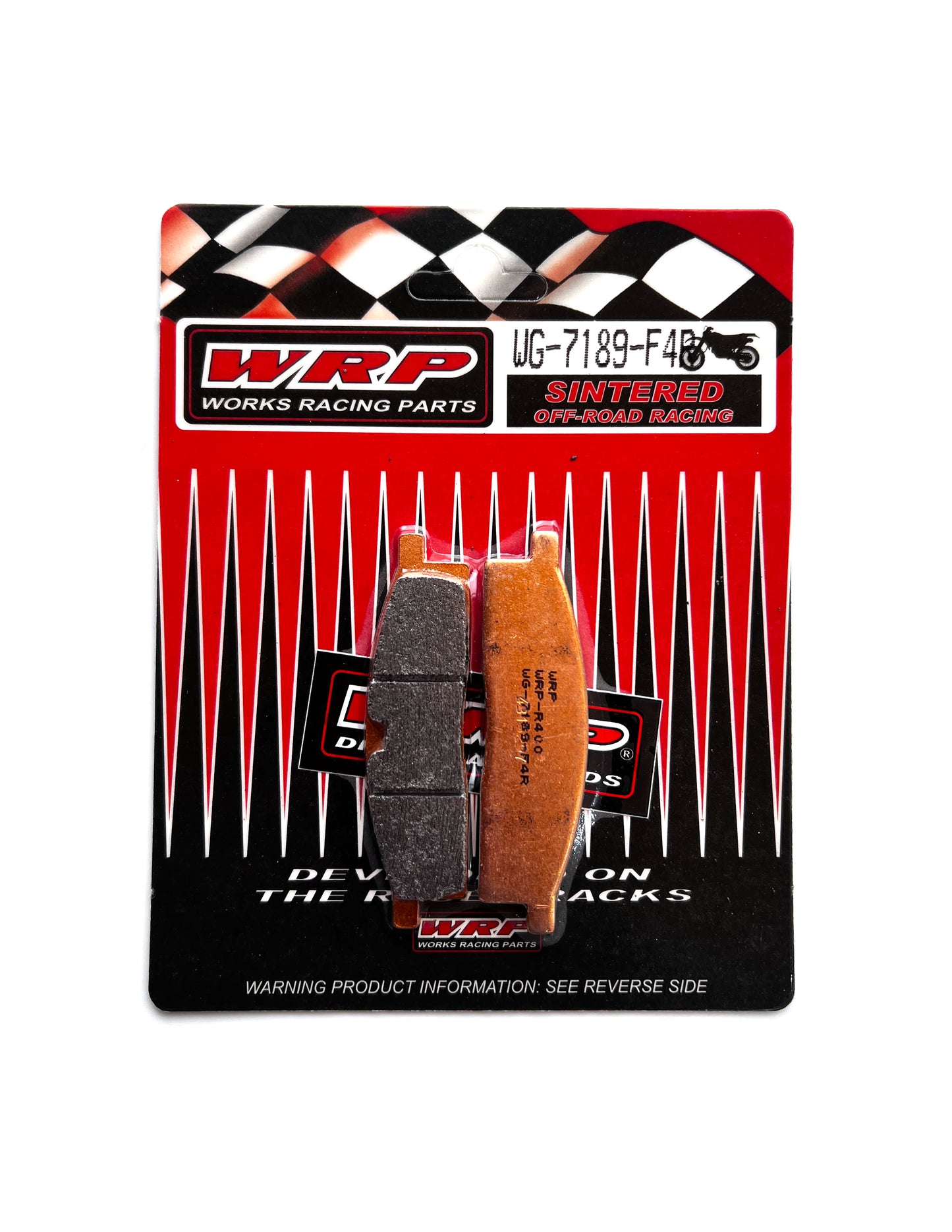 Pastillas de Freno Sinterizadas WRP™ • DELANTERO para Yamaha YZ85