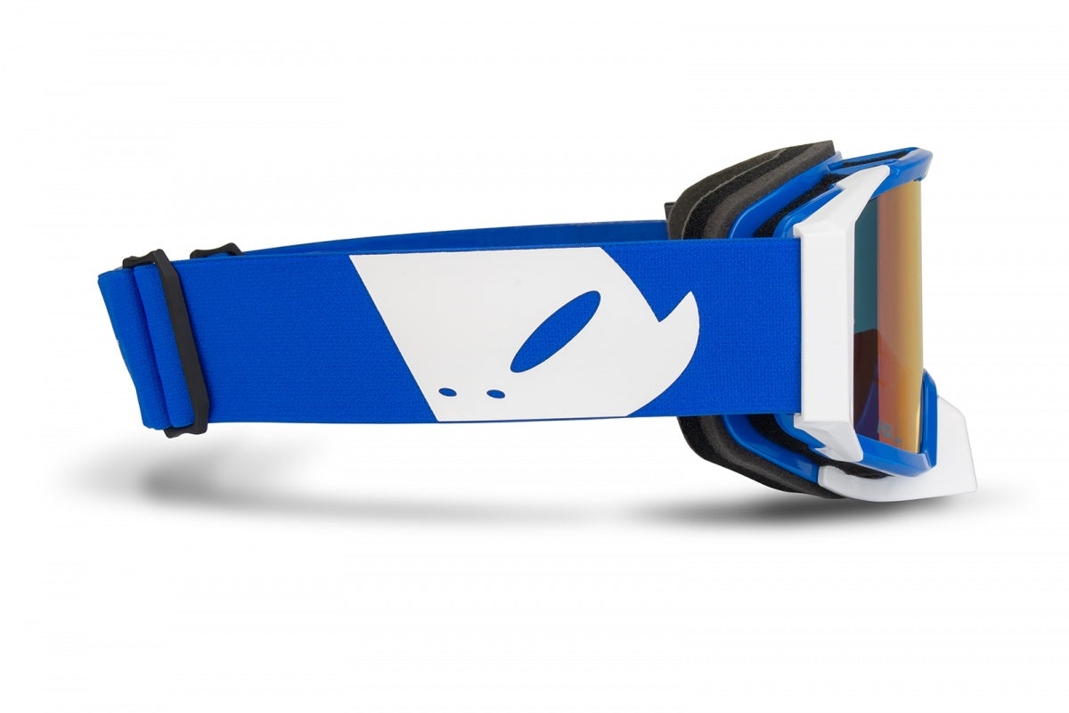 Goggles para motocross - WISEpro de UFOplast™ • AZUL&BLANCO