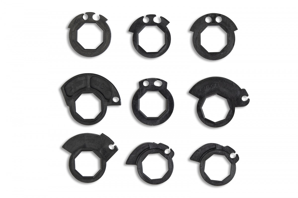 Grips de motocross - LOCK-ON de UFOplast™ • VERDE