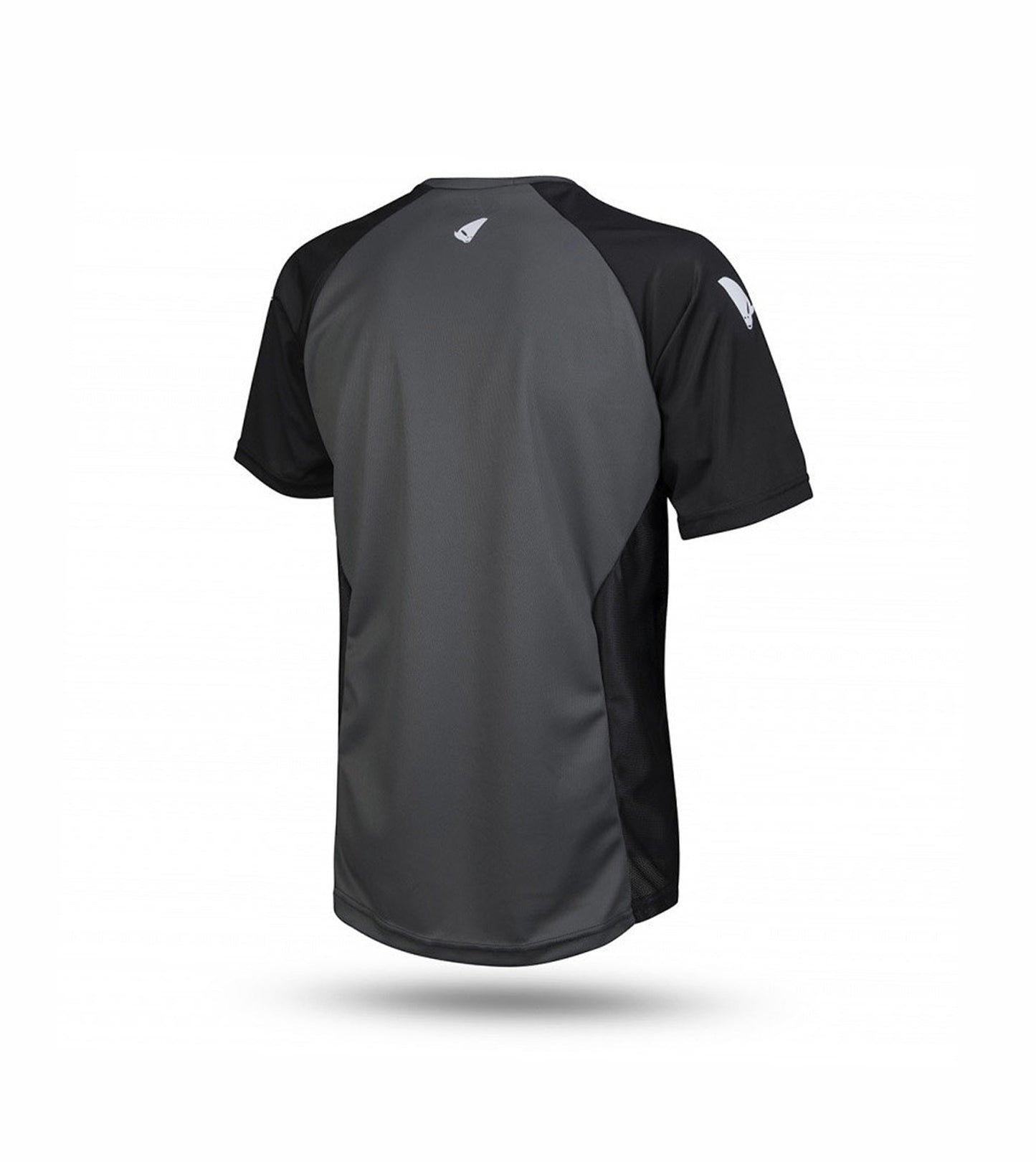Jersey Corto MTB TERRAIN UFOplast™ • NEGRO con GRIS