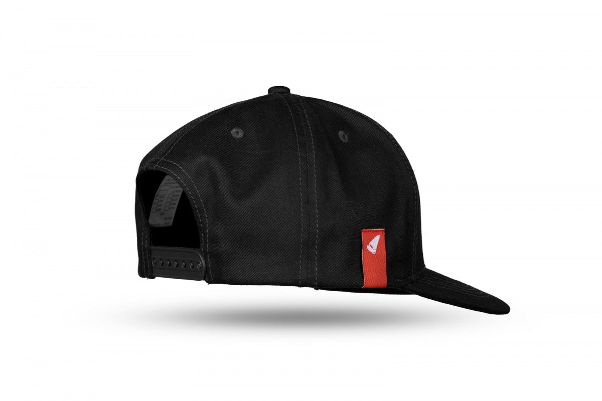 Gorra ajustable UFOplast™ • NEGRO&PLATA