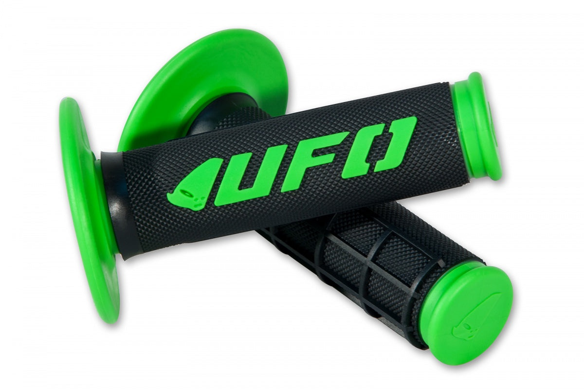 Grips de motocross - CHALLENGER de UFOplast™ • VERDE