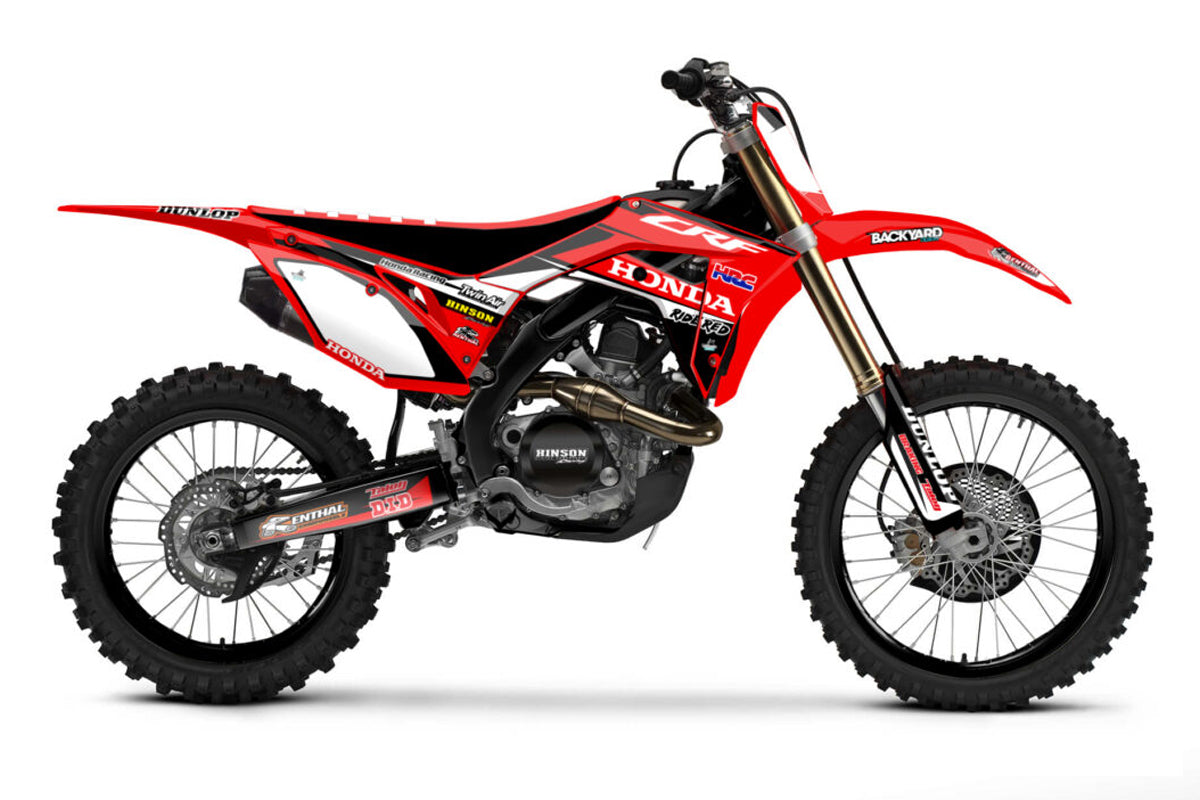 KIT de plásticos *LIMITED* UFOplast™ • HONDA CRF 250/450R 2017 -2021 • ROJO