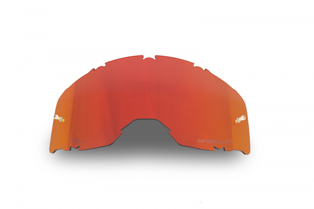 Lente HD tipo espejo NARANJA • para Goggles WISE de UFOplast™