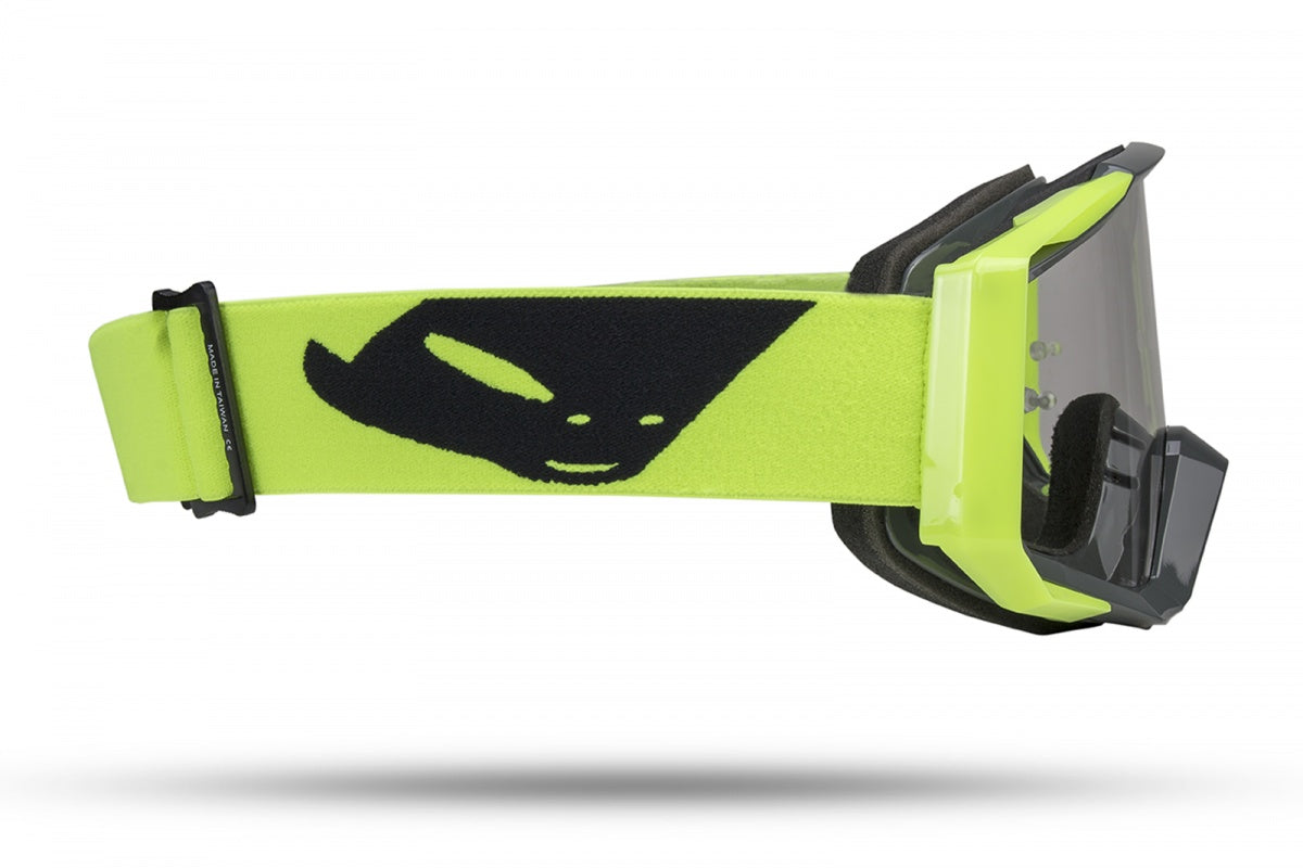 Goggles para motocross/enduro - MYSTIC de UFOplast™ • GRIS&NEON