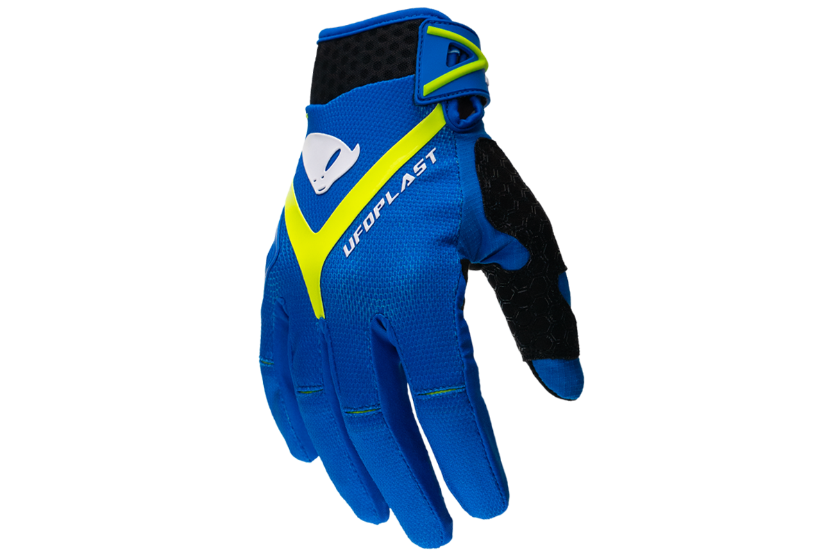 Guantes para moto - HAYES de UFOplast™ •  AZUL