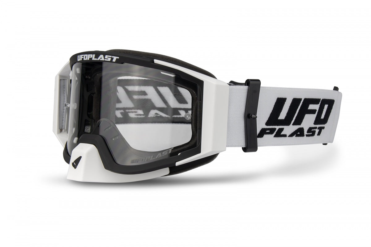 Goggles para motocross - WISE de UFOplast™ • BLANCO