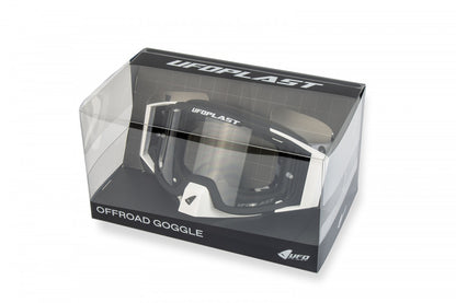 Goggles para motocross - WISE de UFOplast™ • BLANCO