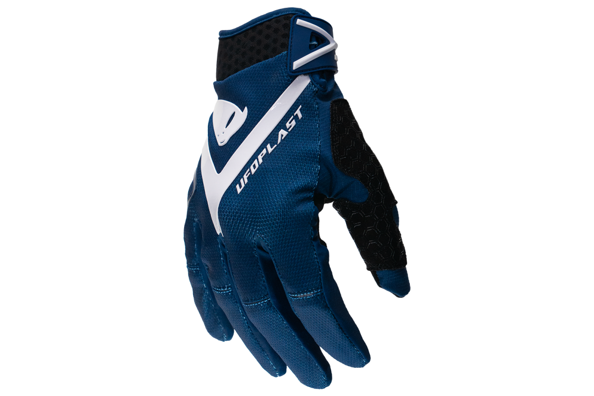 Guantes para moto - HAYES de UFOplast™ •  AZUL NAVY