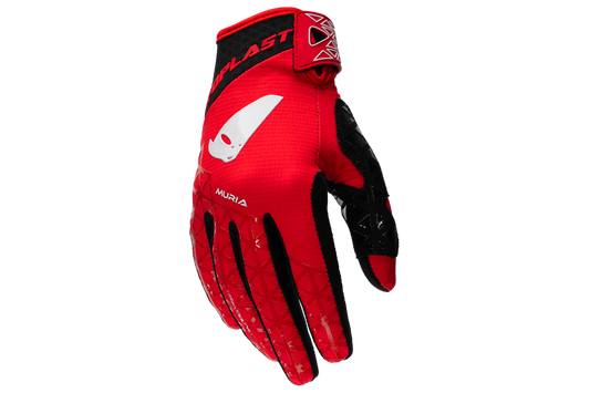 Guantes para moto - MURIA de UFOplast™ •  ROJO
