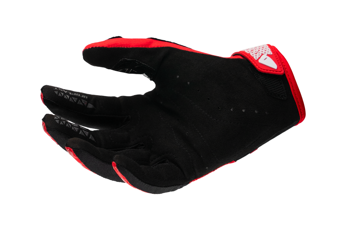 Guantes para moto - MURIA de UFOplast™ •  ROJO