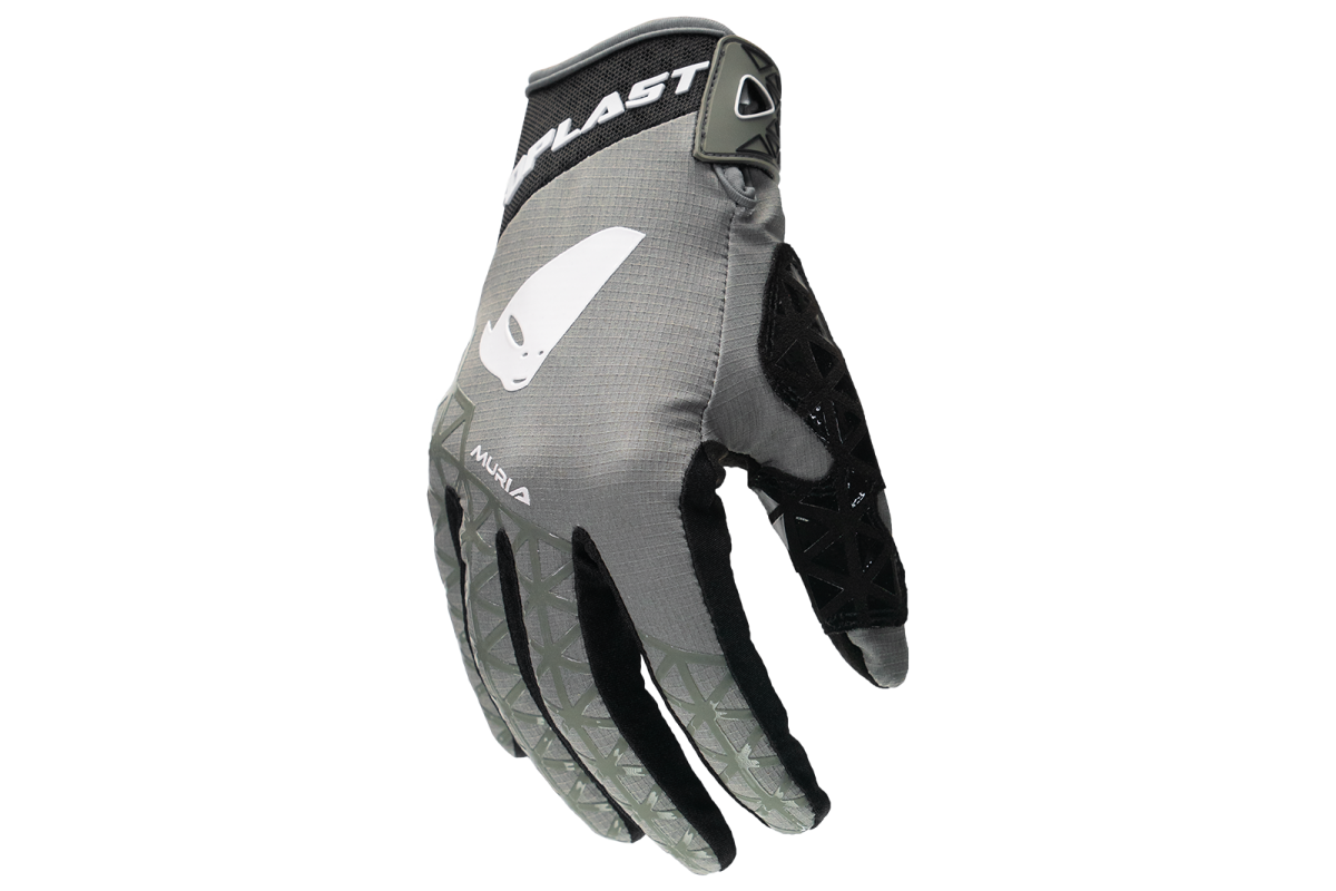 Guantes para moto - MURIA de UFOplast™ •  GRIS
