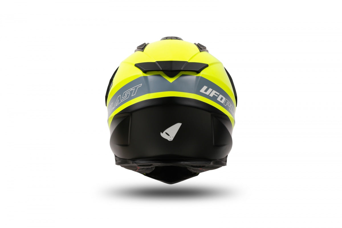 Casco de enduro UFOplast ARIES™ ♈︎ GRIS&AMARILLO