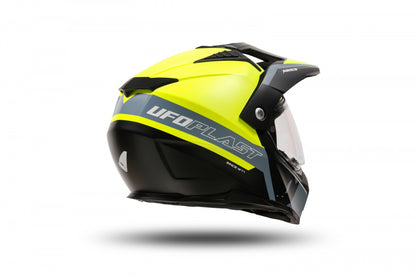 Casco de enduro UFOplast ARIES™ ♈︎ GRIS&AMARILLO