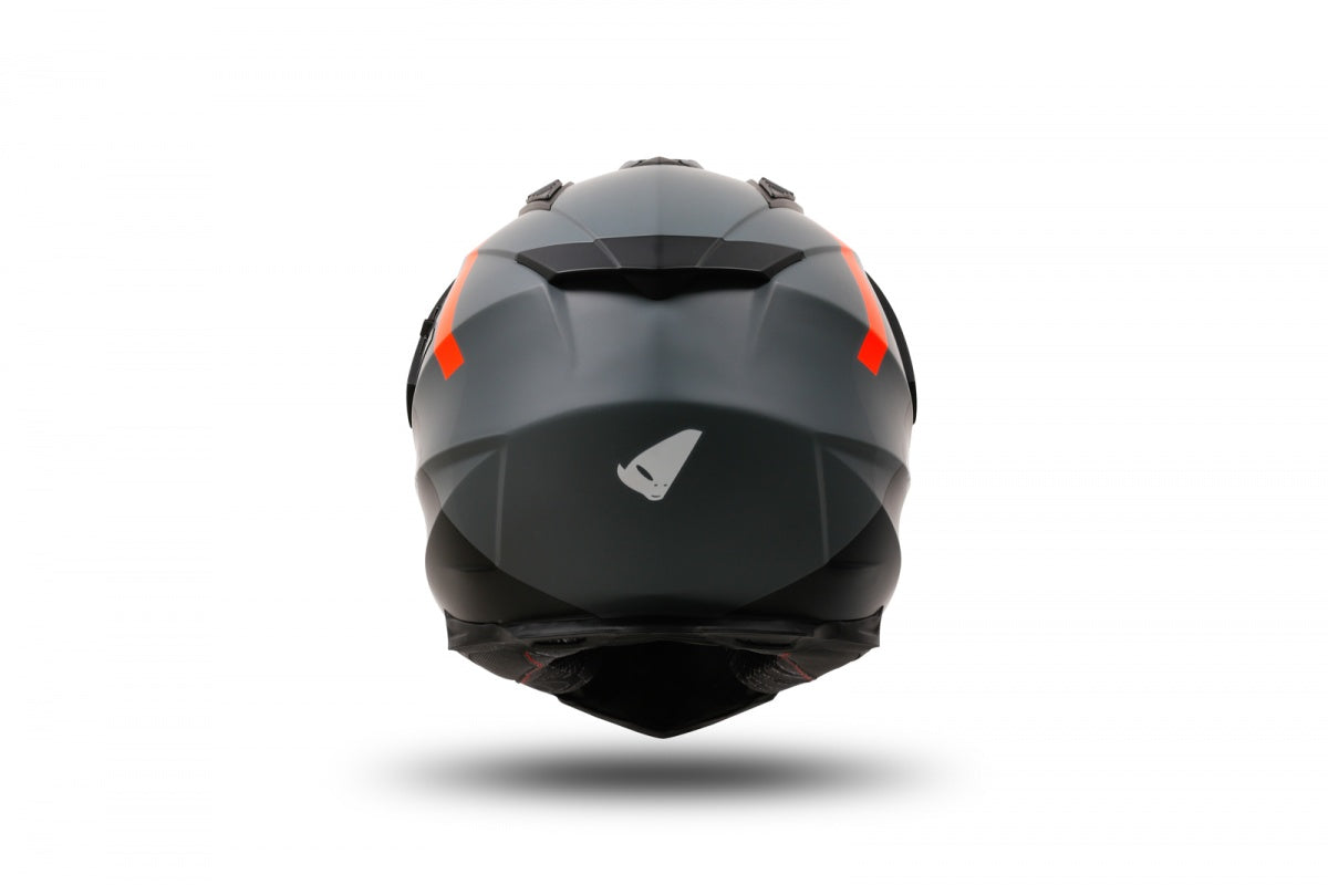 Casco de enduro UFOplast ARIES™ ♈︎ GRIS&NARANJA