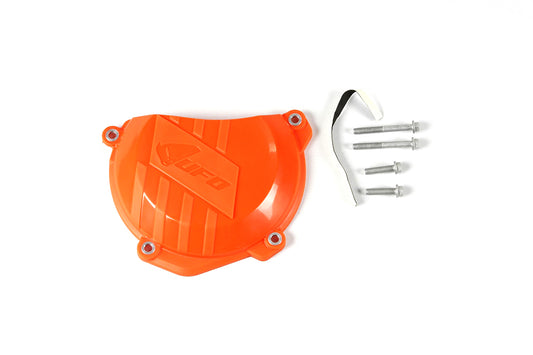 Protector de clutch UFOplast™ • KTM SXF y EXC 2016-2021 • NARANJA