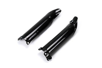 Protectores de Barras de Suspensión UFOplast™ • KAWASAKI KXF 2009-2023 • VERDE y NEGRO