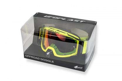 Goggles para motocross - WISEpro de UFOplast™ • AMARILLO