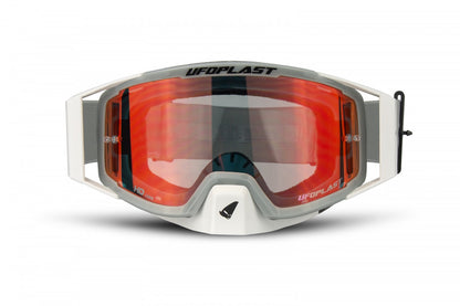 Goggles para motocross - WISEpro de UFOplast™ • GRIS&BLANCO