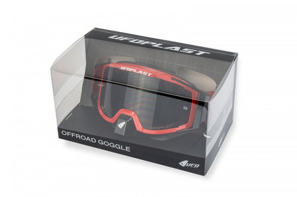 Goggles para motocross - WISEpro de UFOplast™ • ROJO&NEGRO