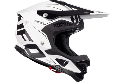 Casco de motocross UFOplast DIAMOND™ ♦ BLANCO&NEGRO