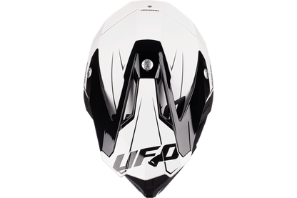 Casco de motocross UFOplast DIAMOND™ ♦ BLANCO&NEGRO