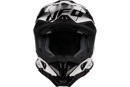 Casco de motocross UFOplast DIAMOND™ ♦ BLANCO&NEGRO