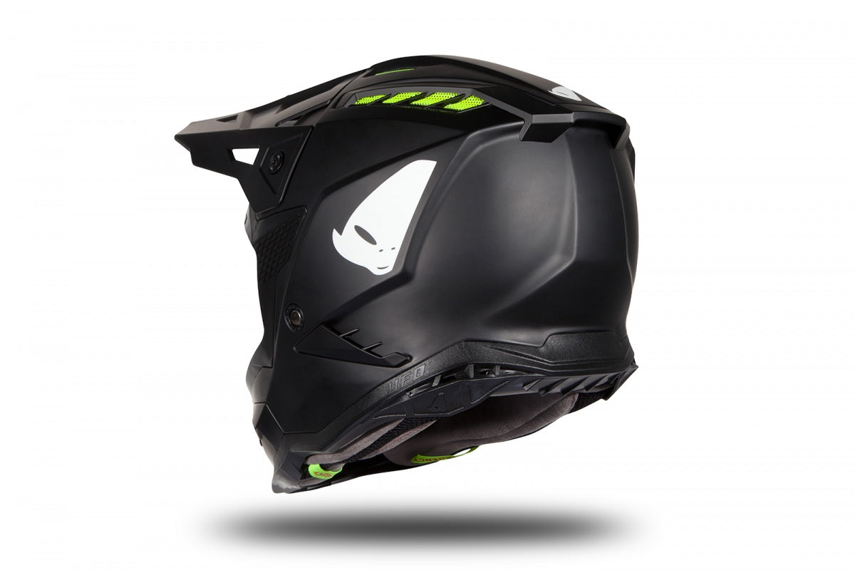 Casco de motocross UFOplast ECHUS™ ♘ NEGROmatte