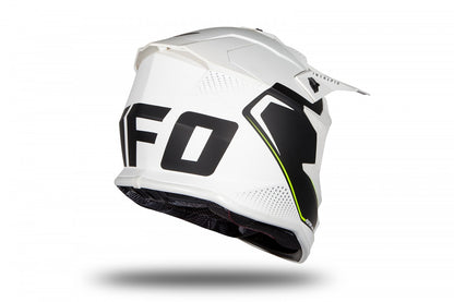 Casco de motocross UFOplast INTREPID™ ♠ BLANCO&NEGRO
