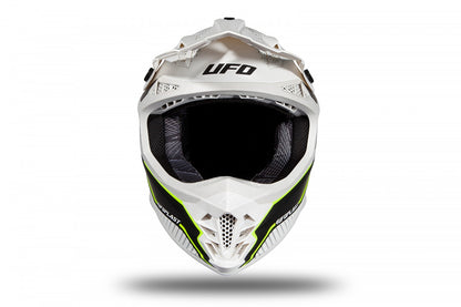 Casco de motocross UFOplast INTREPID™ ♠ BLANCO&NEGRO
