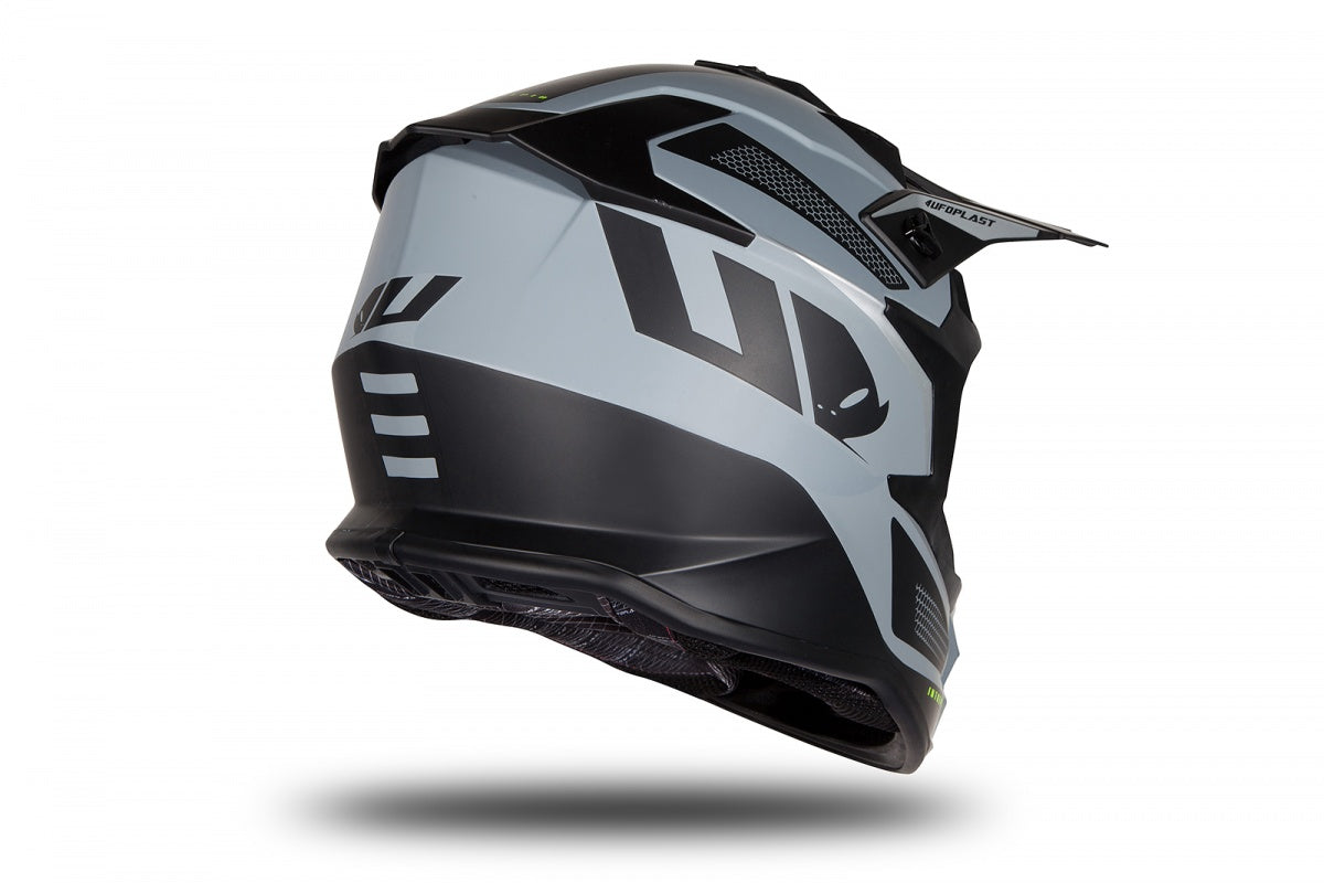 Casco de motocross UFOplast INTREPID™ ♠ GRISmatte
