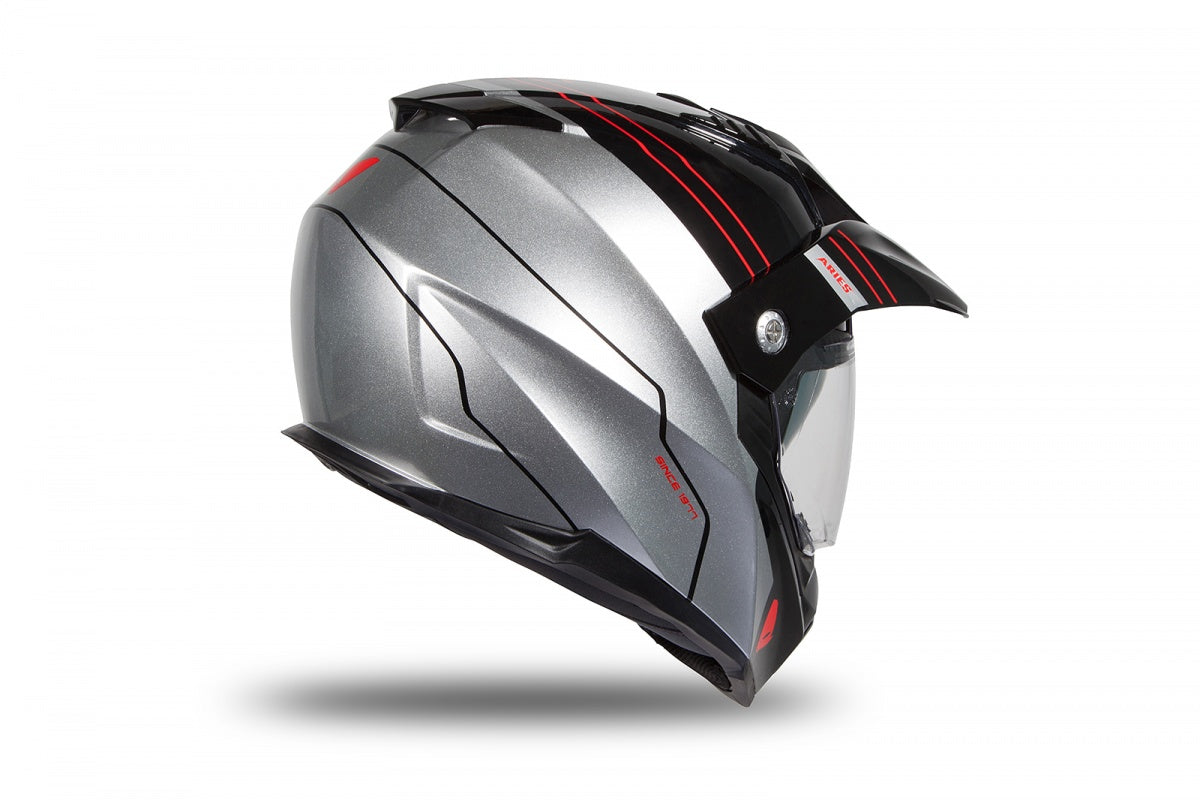 Casco de enduro UFOplast ARIES™ ♈︎ NEGRO&PLATA