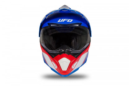 Casco de enduro UFOplast ARIES™ aries ♈︎ BLANCO,ROJO&AZUL