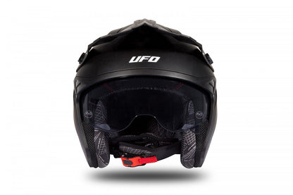 Casco abierto UFOplast SHERATAN™ ✈ NEGROmatte