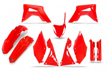 KIT de plásticos *LIMITED* UFOplast™ • HONDA CRF 250/450R 2017 -2021 • ROJO
