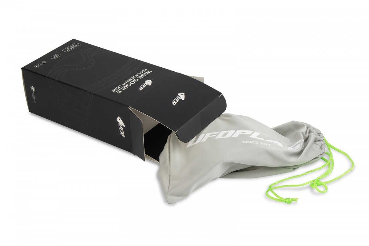 Lente HD tipo espejo PLATEADO •  para Goggles WISE de UFOplast™