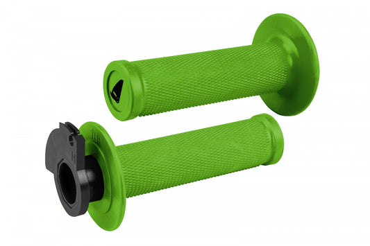 Grips de motocross - LOCK-ON de UFOplast™ • VERDE
