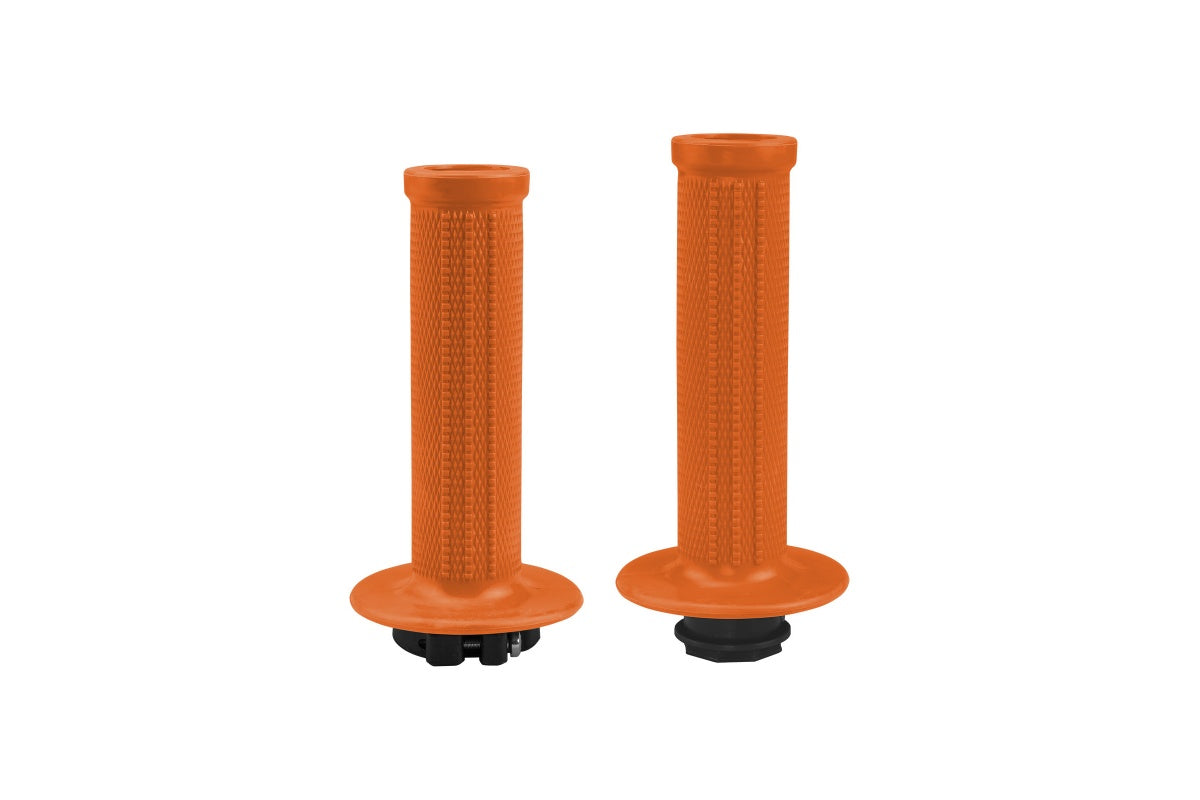 Grips de motocross - LOCK-ON de UFOplast™ • NARANJA