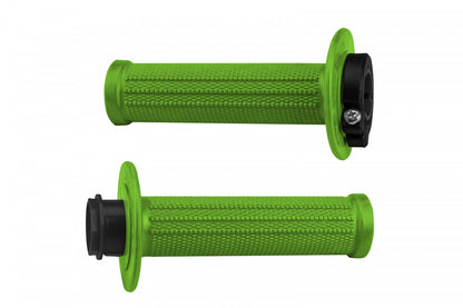 Grips de motocross - LOCK-ON de UFOplast™ • VERDE