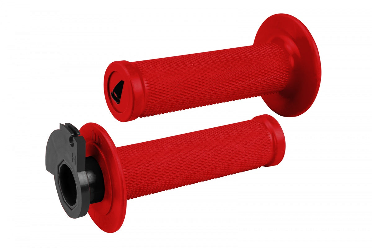 Grips de motocross - LOCK-ON de UFOplast™ • ROJO