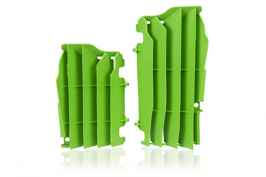 Louvers para Radiador UFOplast™ • KAWASAKI KXF450 2016-2021 • VERDE
