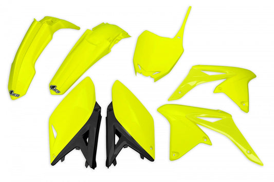 KIT de plásticos *completo* UFOplast™ • SUZUKI RMZ 250 2010-2018 • NEON