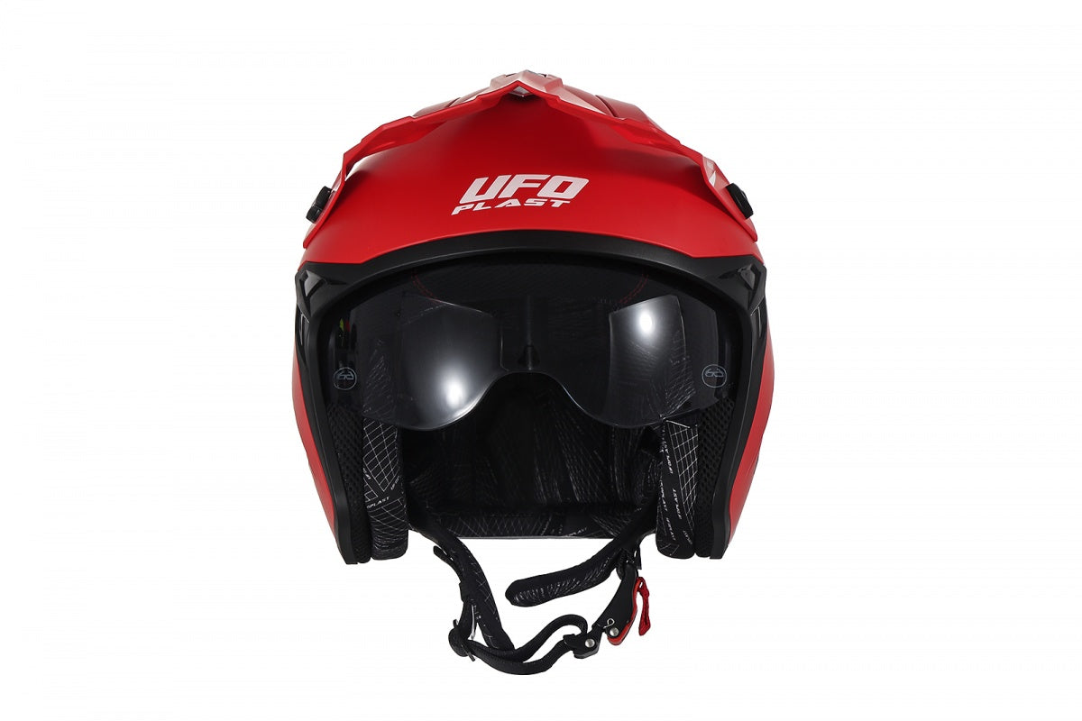 Casco abierto UFOplast SHERATAN™ ✈ ROJO