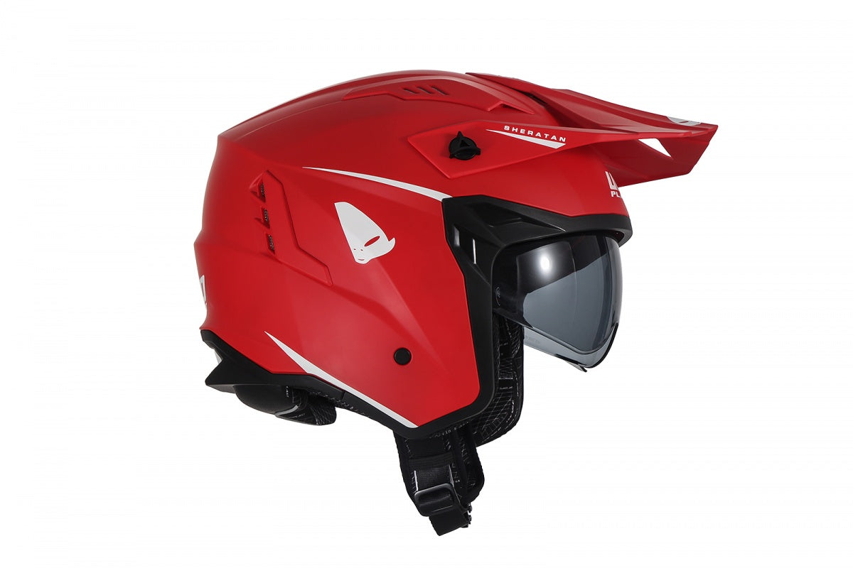Casco abierto UFOplast SHERATAN™ ✈ ROJO