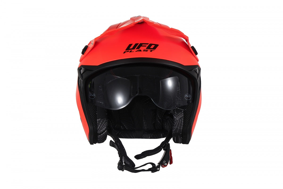 Casco abierto UFOplast SHERATAN™ ✈ NARANJA NEON