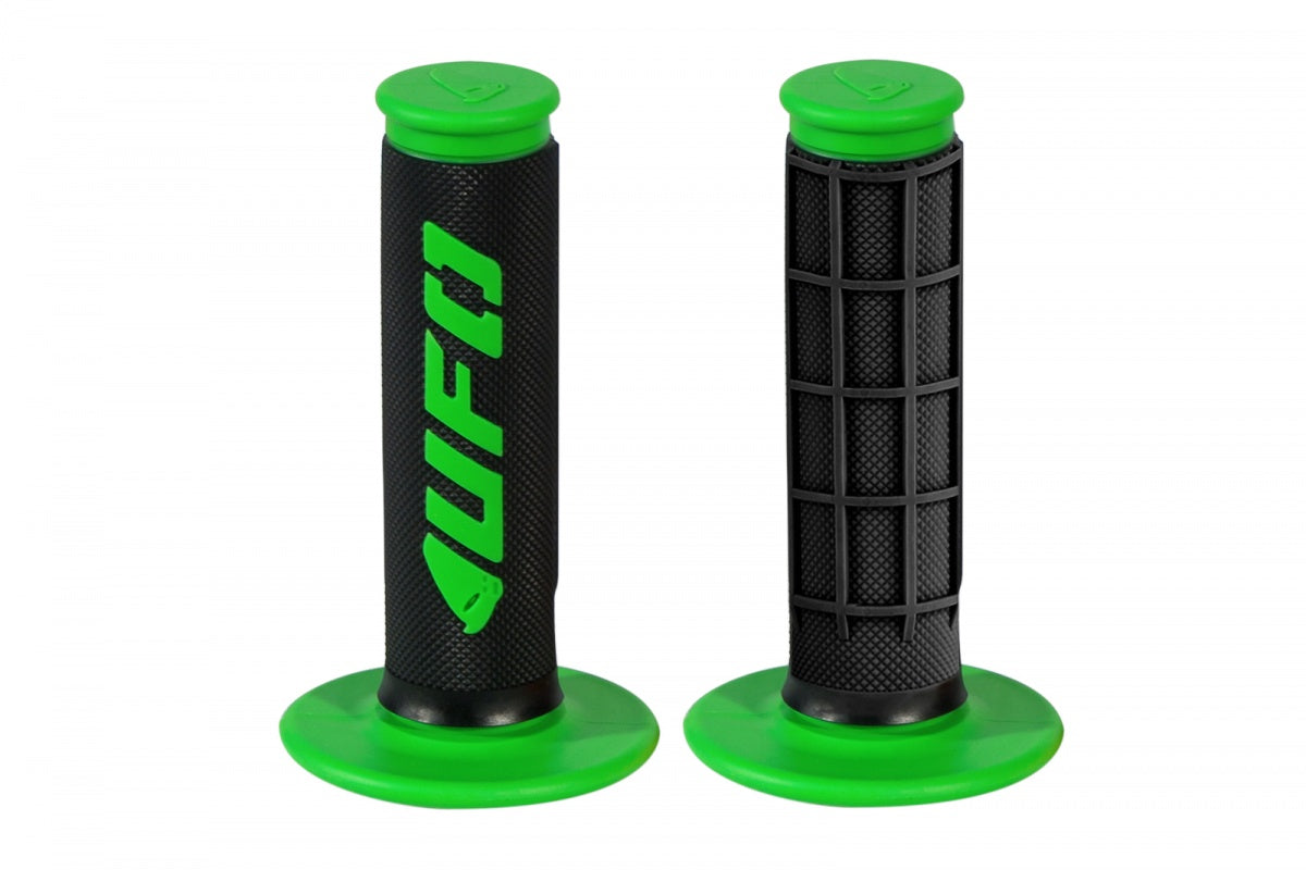 Grips de motocross - CHALLENGER de UFOplast™ • VERDE