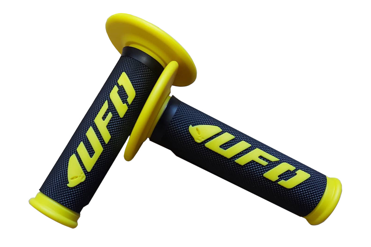 Grips de motocross - CHALLENGER de UFOplast™ • AMARILLO